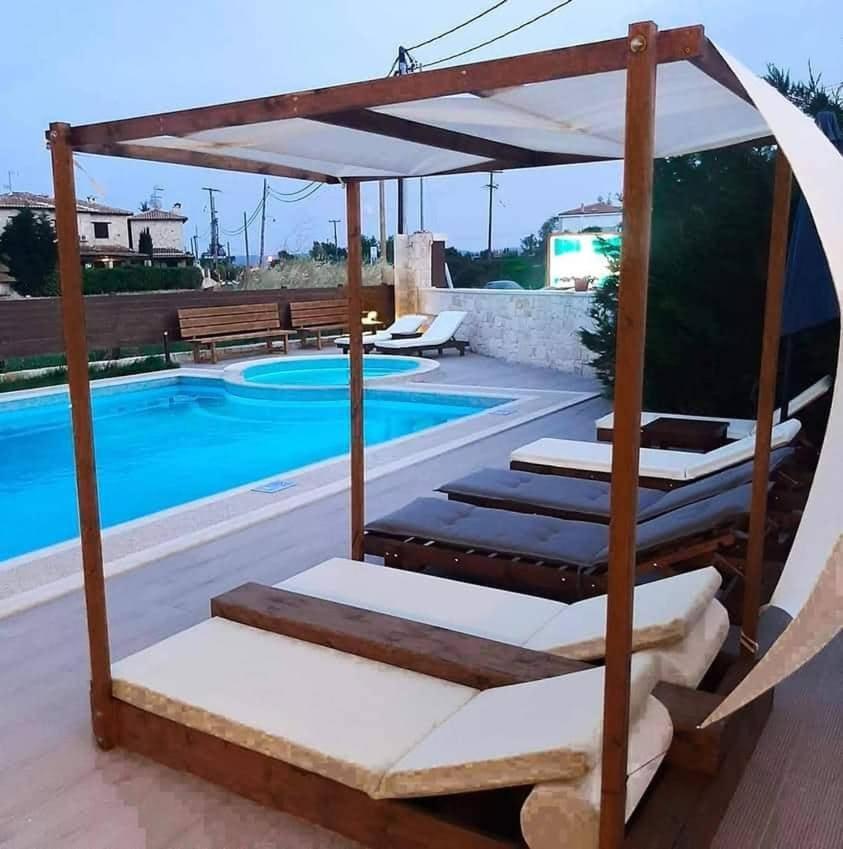 Sinodinos Deluxe Apartments Afytos Exteriér fotografie